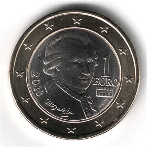 1€ Münze Mozart