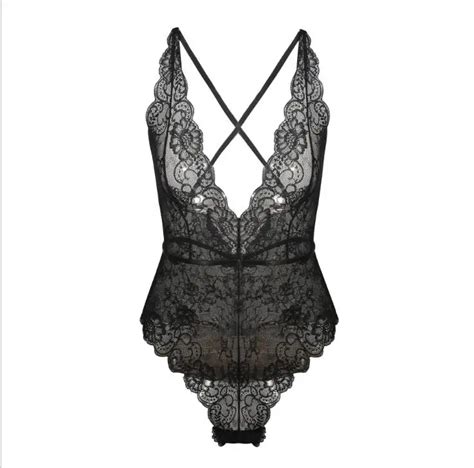 sex ladies black lace v neck bustiers corsets jumpsuit bodysuits ts for friends bustier