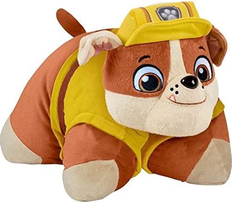 Pillow Pets Nickelodeon Paw Patrol Rubble 16 Stuffed Animal Plush