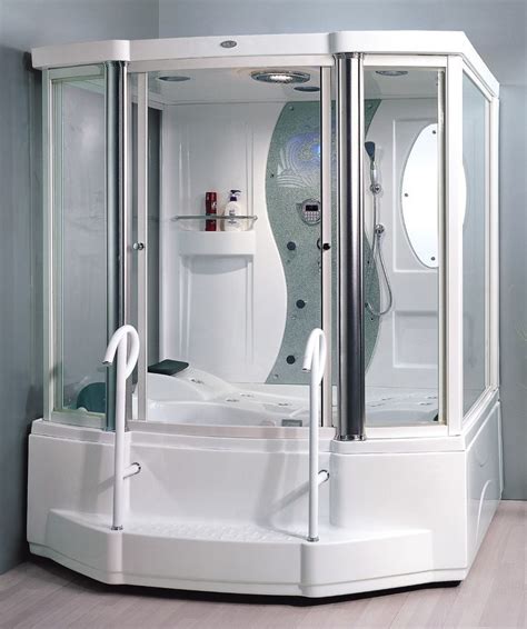Steam Shower Jacuzzi Whirlpool Tub Combo Hs Sr027 Steam Whirlpool Shower Room Corner Tub