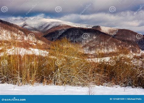 Wonderful Winter Landscape In Mountains Stock Image Image Of Range