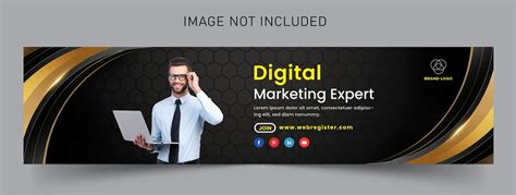 Premium Vector Digital Marketing Agency Linkedin Cover Banner Premium