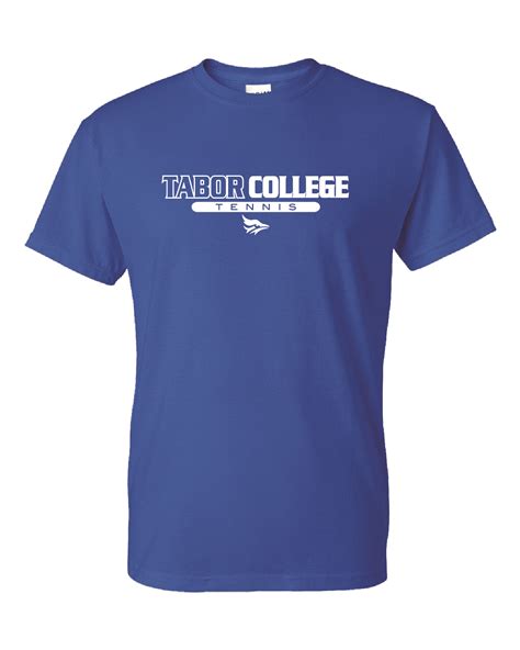 Tabor College Tennis T Shirt Atomic