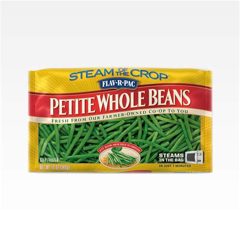 Steamable Petite Whole Green Beans Wild Fork Foods