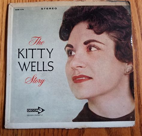 Vintage 7 33 Rpm Kitty Wells The Kitty Wells Story Decca 7 34181 1963 Jukebox Ebay