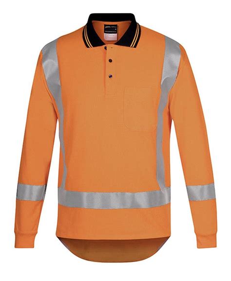Hi Vis D N L S Non Cuff Ttmc W Traditional Polo New Age Promotions