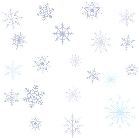 Download Pattern Snowflake Collection Variety Free Download Png Hd Hq