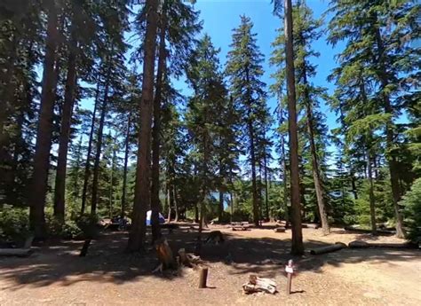 Clear Lake Campground In Government Camp Or Oregon