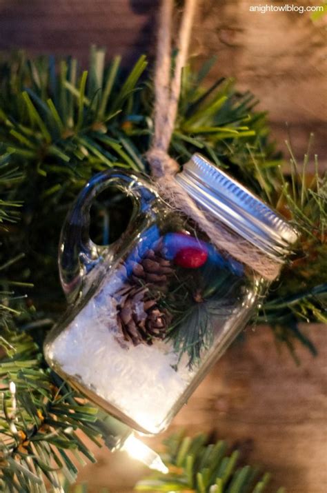 Adorable Mason Jar Ornament By Mini Mason Jars