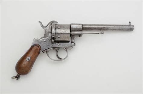 Lefaucheux Pinfire Revolver 11mm Cal 5 34 Barrel Wood Grips