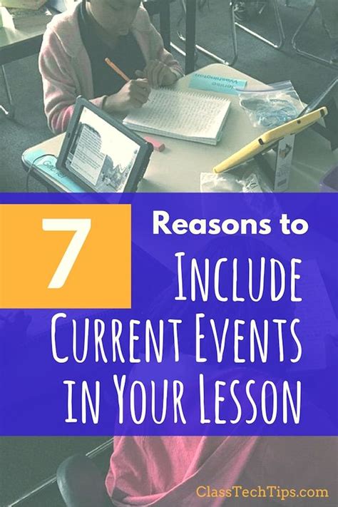 7 Reasons To Include Current Events In Your Lesson