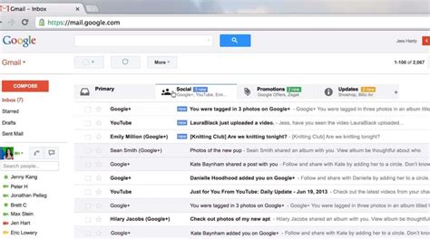 Gmail Update On The Way Adds Tabs To Interface Home