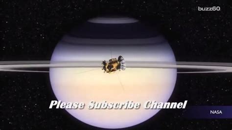 Nasas Cassini Spacecraft Set For Final Act Plunge Into Saturn Youtube
