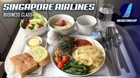 Singapore Airlines Business Class With Light Lunch From Ho Chi Minh