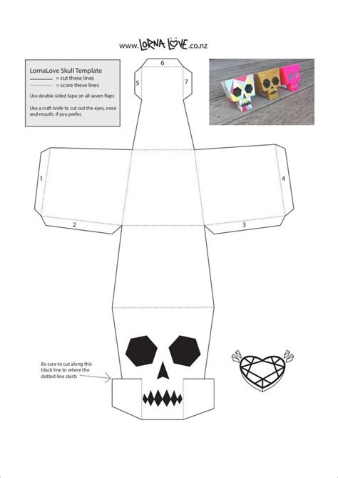 Skull Papercraft Ram Skull Mask Template Papercraft Printable