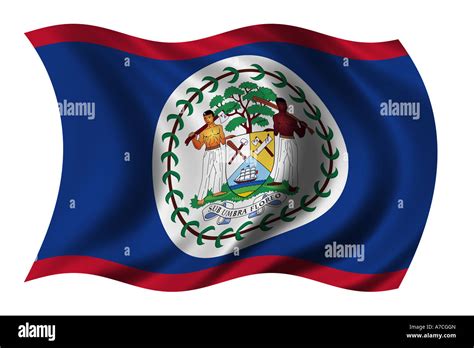 Bandera De Belice Fotografía De Stock Alamy