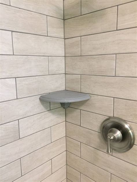 To Install Daltile Corner Shelf In Shower Daltile Bath Accessories