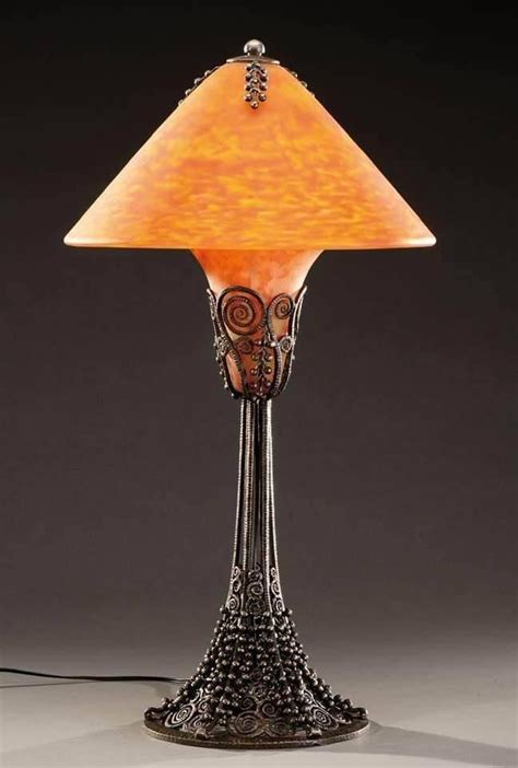 An Art Nouveau Silver And Plated Fairy Lamp Moritz Hacker Circa 1905 R Artnouveau