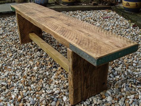 Reclaimed Scaffold Board Rustic Simple Wood Bench стул Scaffold