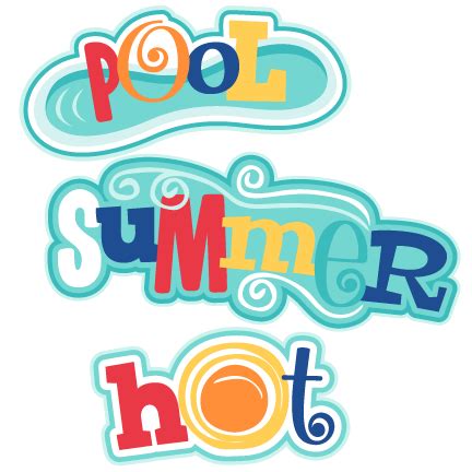 Download Summer Titles SVG scrapbook cut file cute clipart files ...