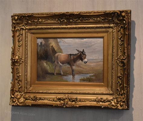 Antiques Atlas Oil Painting Of A Donkey By Edean As514a1285