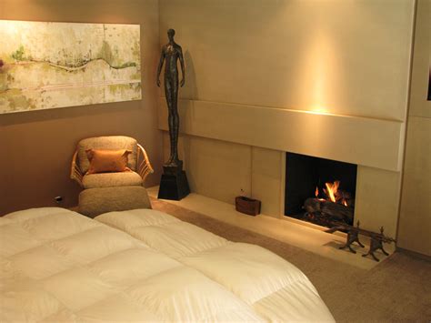 Bedroom Fireplace Romantic By Flying Turtle Cast Concrete