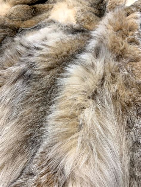 5stars Real Canadian Lynx Fur Throwblanketluxury Cashmere Etsy