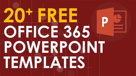 20 Free Office 365 Powerpoint Designer Templates Youtube