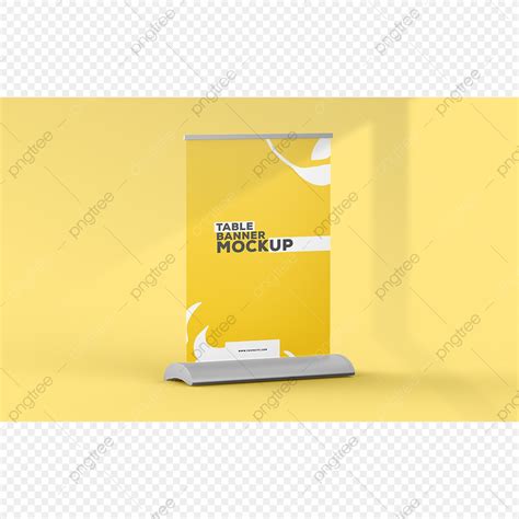 Table Banner Mockup Psd Template Download On Pngtree