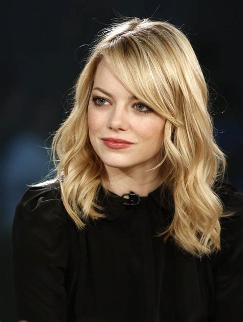 Emma Stone With Images Emma Stone Hair Emma Stone Blonde Haircuts