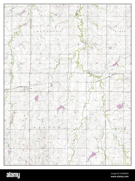 Elmo Kansas Map 1964 124000 United States Of America By Timeless