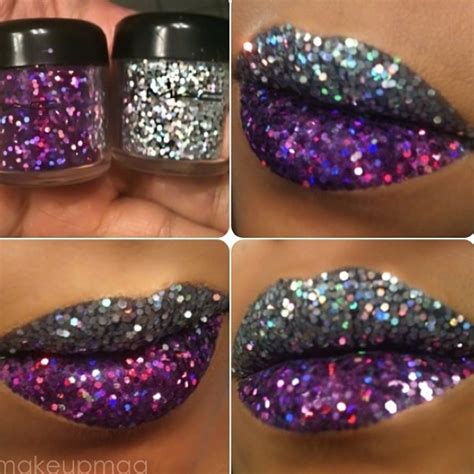Sparkle Lips By Mac It Stays On Your Lips Like Glue Glitter Lips
