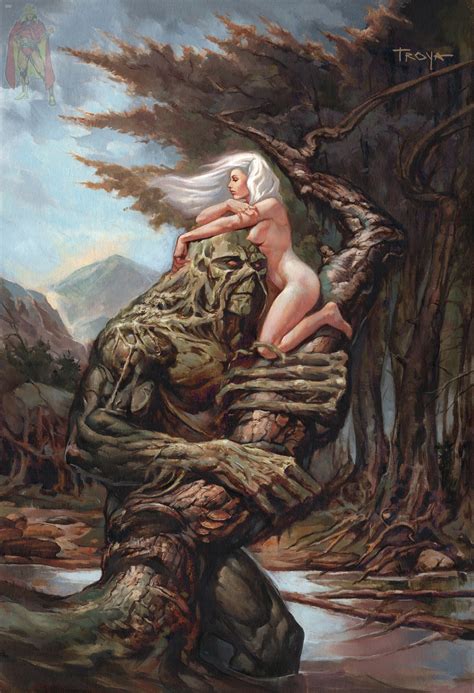 Swampthing And Abby By Lucas Troya In Kirk Dilbeck Wishes And