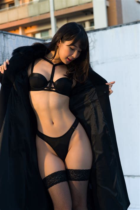Kawasaki Aya Absurdres Highres Photo Medium 1girl Asian Black