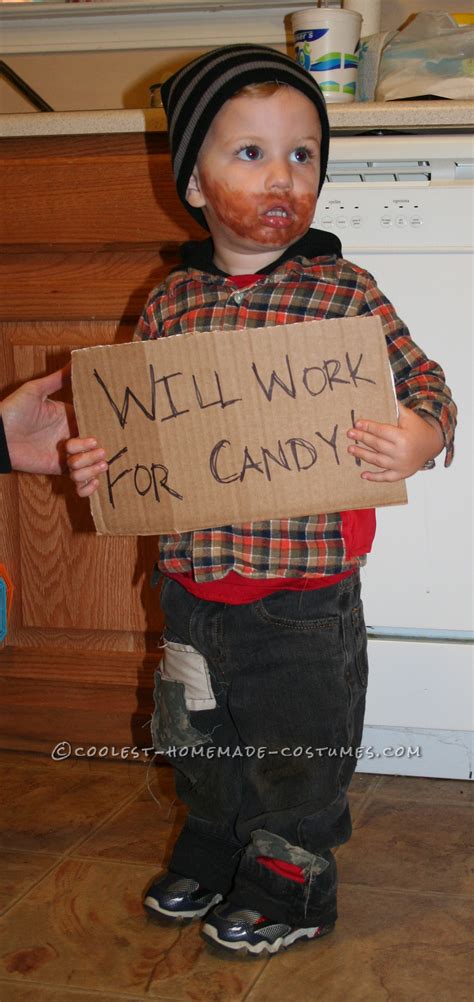Funny And Easy Toddler Costume Idea Will Work For Candy