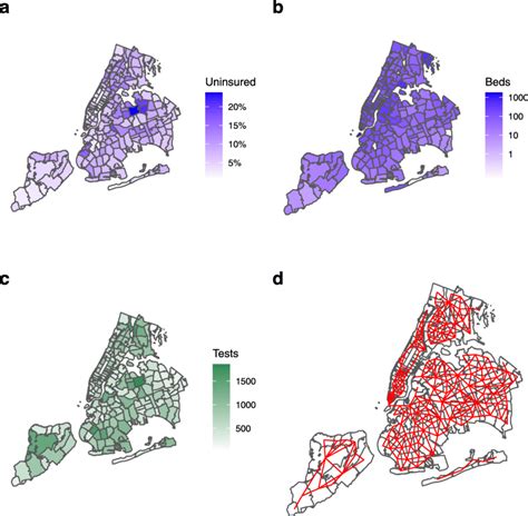 new york city health predictors by zip code tabulation area zcta download scientific diagram