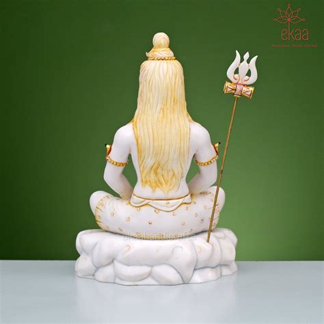 Lord Shiva Idol Culture Marble Ekaa Handicrafts
