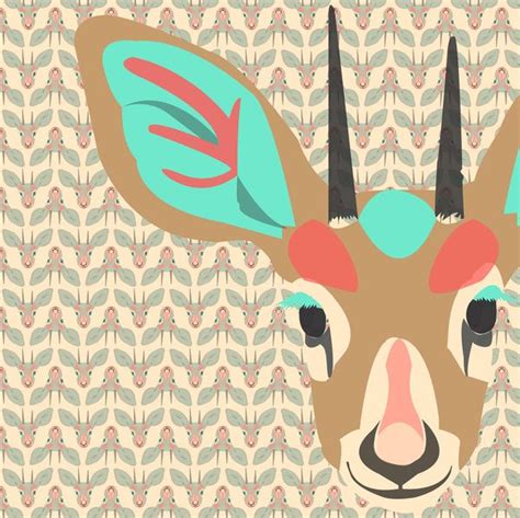 gazelle art print by ela caglar art prints gazelle art