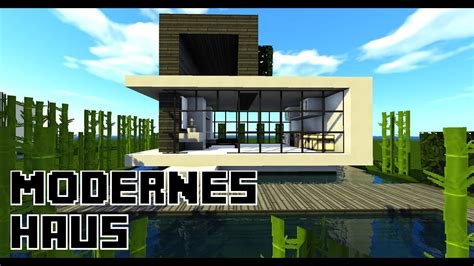 Everything in this structure is very compact and nothing. Minecraft modernes Haus auf Wasser bauen 11x9 - Tutorial ...