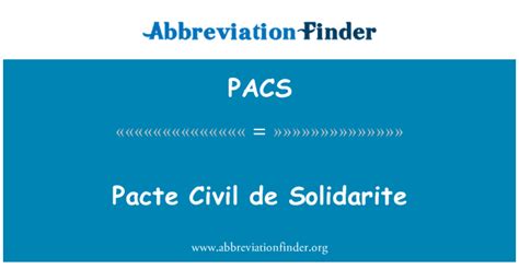 Pacs Definición Pacte Civil De Solidarité Pacte Civil De Solidarite