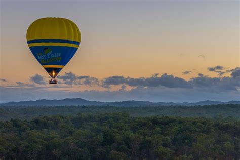 Cairns Sunrise Hot Air Balloon Flight Self Drive Mareeba Australia