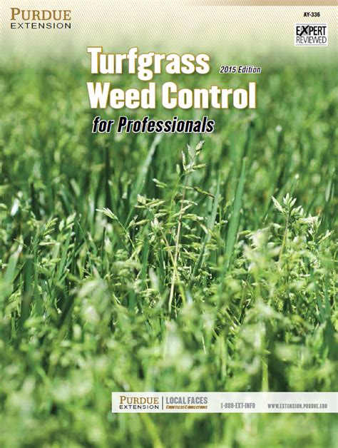 2015 Turf Weed Control For Professionals Now Available Purdue