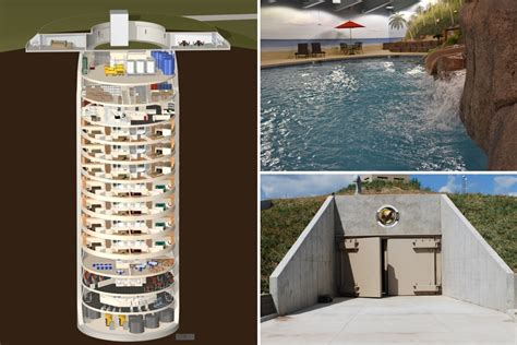 Mind Blowing Luxury Nuclear Apocalypse Bunker Gets You A Pool Cinema