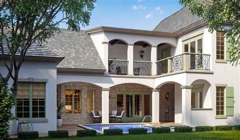 Pin Sater Design Collection Luxury House Plan Rend Home Plans