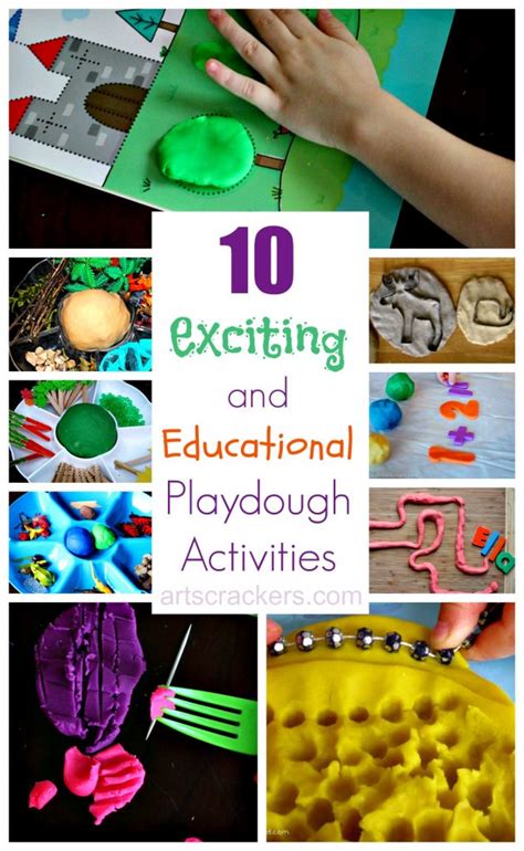 10 Exciting And Educational Playdough Activities