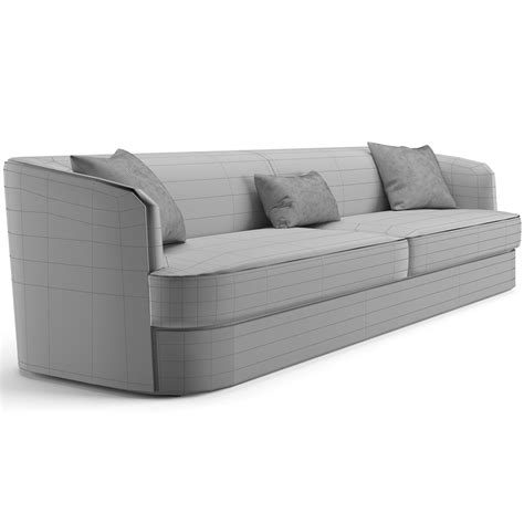 Bentley Home Bampton Sofa 3d Model Cgtrader