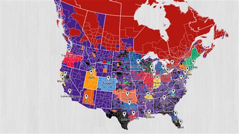 Twitter Fan Map Shows Lakers Are Nbas Most National Team Sports