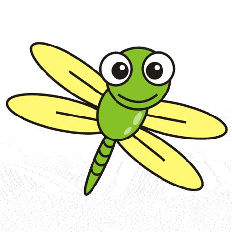 A Green Dragonfly With Big Eyes On Its Wings