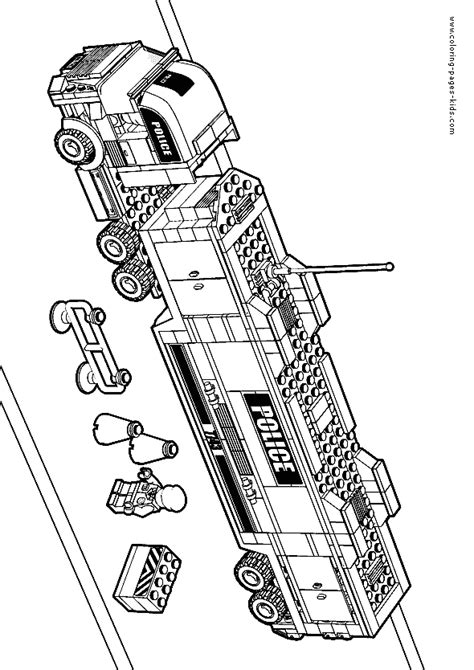 Lego City Coloring Pages Printable Gallery  Whitesbelfast.com