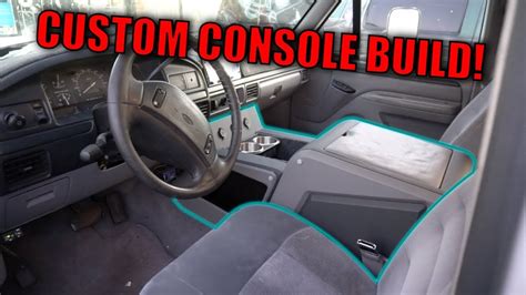 The Sickest Obs F350 Center Console Ever Made Youtube